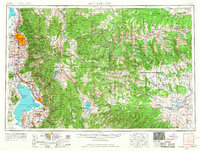 Download a high-resolution, GPS-compatible USGS topo map for Salt Lake City, UT (1967 edition)