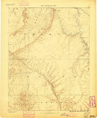 1885 Map of San Rafael, 1896 Print