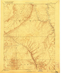 preview thumbnail of historical topo map of Emery County, UT in 1885