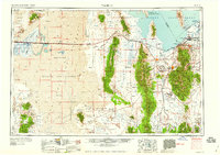 preview thumbnail of historical topo map of Tooele, UT in 1955