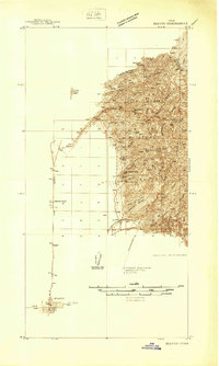 Download a high-resolution, GPS-compatible USGS topo map for Beaver, UT (1937 edition)