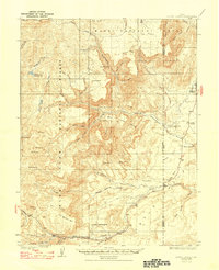 preview thumbnail of historical topo map of Sevier County, UT in 1925