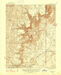 Download a high-resolution, GPS-compatible USGS topo map for Acord Lakes, UT (1947 edition)