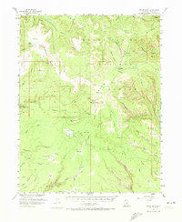 Download a high-resolution, GPS-compatible USGS topo map for Bears Ears, UT (1974 edition)