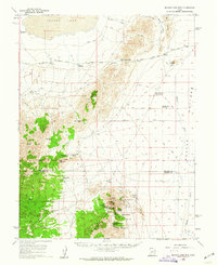 preview thumbnail of historical topo map of Millard County, UT in 1960