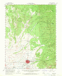 Download a high-resolution, GPS-compatible USGS topo map for Beaver, UT (1971 edition)