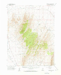 Download a high-resolution, GPS-compatible USGS topo map for Burbank Hills, UT (1962 edition)