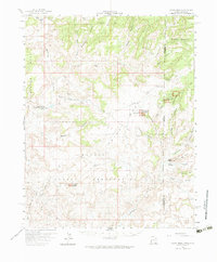 Download a high-resolution, GPS-compatible USGS topo map for Cajon Mesa, UT (1965 edition)