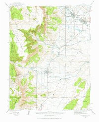 Download a high-resolution, GPS-compatible USGS topo map for Castle Dale, UT (1976 edition)