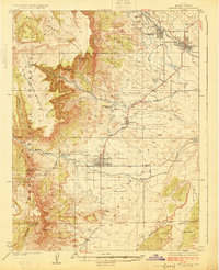 Download a high-resolution, GPS-compatible USGS topo map for Castle Dale, UT (1925 edition)