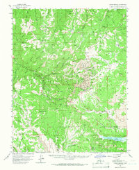 Download a high-resolution, GPS-compatible USGS topo map for Cedar Breaks, UT (1966 edition)
