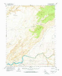 Download a high-resolution, GPS-compatible USGS topo map for Clay Hills, UT (1978 edition)