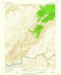 Download a high-resolution, GPS-compatible USGS topo map for Clay Hills, UT (1960 edition)
