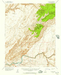 Download a high-resolution, GPS-compatible USGS topo map for Clay Hills, UT (1957 edition)