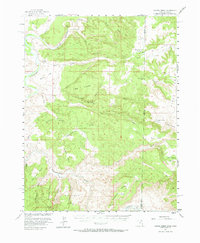 Download a high-resolution, GPS-compatible USGS topo map for Coates Creek, UT (1973 edition)