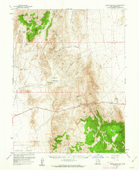 Download a high-resolution, GPS-compatible USGS topo map for Conger Mountain, UT (1962 edition)