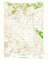 Download a high-resolution, GPS-compatible USGS topo map for Crescent Junction, UT (1964 edition)