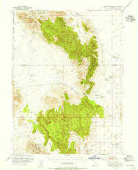 Download a high-resolution, GPS-compatible USGS topo map for Dugway Range, UT (1955 edition)