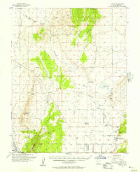 Download a high-resolution, GPS-compatible USGS topo map for Enoch, UT (1957 edition)