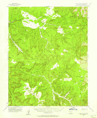 Download a high-resolution, GPS-compatible USGS topo map for Fable Valley, UT (1957 edition)