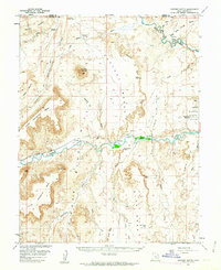 Download a high-resolution, GPS-compatible USGS topo map for Factory Butte, UT (1963 edition)