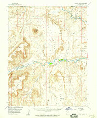 Download a high-resolution, GPS-compatible USGS topo map for Factory Butte, UT (1959 edition)