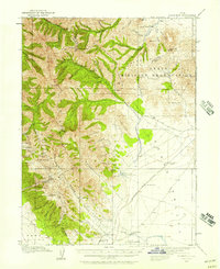 1915 Map of Herriman, UT, 1957 Print