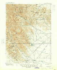 1917 Map of Herriman, UT, 1948 Print