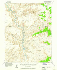 Download a high-resolution, GPS-compatible USGS topo map for Fiddler Butte, UT (1961 edition)
