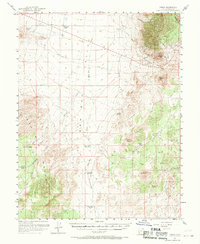 Download a high-resolution, GPS-compatible USGS topo map for Frisco, UT (1970 edition)