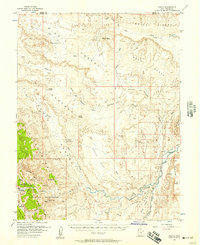 Download a high-resolution, GPS-compatible USGS topo map for Fruita, UT (1957 edition)