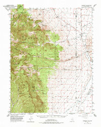 Download a high-resolution, GPS-compatible USGS topo map for Garrison, UT (1977 edition)