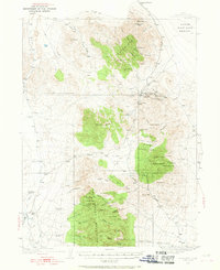 Download a high-resolution, GPS-compatible USGS topo map for Gold Hill, UT (1968 edition)