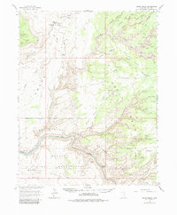 Download a high-resolution, GPS-compatible USGS topo map for Grand Gulch, UT (1984 edition)