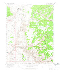 Download a high-resolution, GPS-compatible USGS topo map for Grand Gulch, UT (1973 edition)