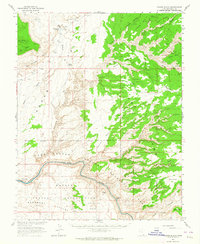 Download a high-resolution, GPS-compatible USGS topo map for Grand Gulch, UT (1964 edition)