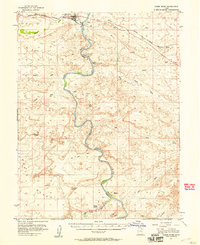 Download a high-resolution, GPS-compatible USGS topo map for Green River, UT (1958 edition)