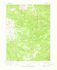 Download a high-resolution, GPS-compatible USGS topo map for Grover, UT (1973 edition)