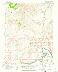 Download a high-resolution, GPS-compatible USGS topo map for Gunsight Butte, UT (1961 edition)