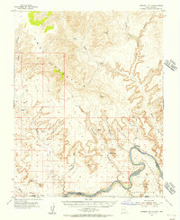 Download a high-resolution, GPS-compatible USGS topo map for Gunsight Butte, UT (1956 edition)