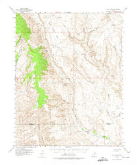 Download a high-resolution, GPS-compatible USGS topo map for Hall Mesa, UT (1974 edition)