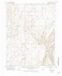 Download a high-resolution, GPS-compatible USGS topo map for Hanksville, UT (1981 edition)