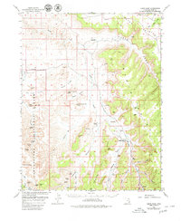 Download a high-resolution, GPS-compatible USGS topo map for Harts Point, UT (1980 edition)