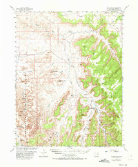 Download a high-resolution, GPS-compatible USGS topo map for Harts Point, UT (1973 edition)