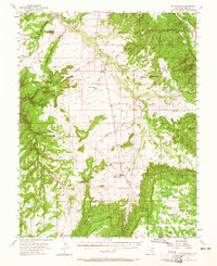 Download a high-resolution, GPS-compatible USGS topo map for Hatch Rock, UT (1965 edition)