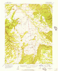 Download a high-resolution, GPS-compatible USGS topo map for Hatch Rock, UT (1957 edition)