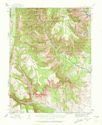 preview thumbnail of historical topo map of Emery County, UT in 1923