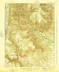 preview thumbnail of historical topo map of Emery County, UT in 1925