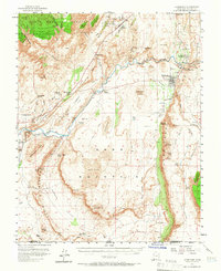 Download a high-resolution, GPS-compatible USGS topo map for Hurricane, UT (1965 edition)