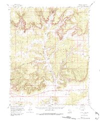 preview thumbnail of historical topo map of Kane County, UT in 1954